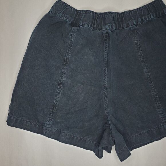 Madewell Linen-Blend Easy Pull-On Shorts Size XS - Picture 3 of 12